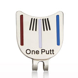 Golf Ball Marker with Golf Hat Clip | Magnetic Outdoor Alloy Golf Markers