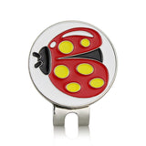 Golf Ball Marker with Golf Hat Clip | Magnetic Outdoor Alloy Golf Markers