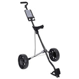 Foldable Golf Cart | Aluminum Alloy Foldable Trolley With Brake